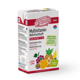 ORANKA Mehrfruchtsaft Multivitamin Konzentrat 1+4 für 5 Liter  - 