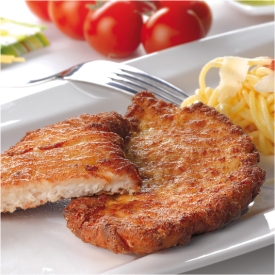 Hähnchenschnitzel Piccata Milanese, durchgegart - Engel