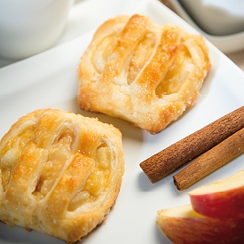 Mini Apfel-Tasche, fertig gebacken - Engel