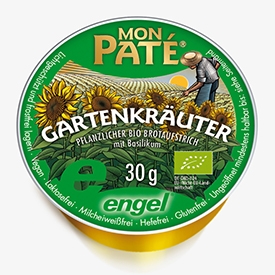 Mon Pate Gartenkräuter, BIO Aufstrich - Mon Paté