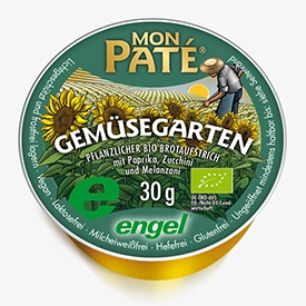 Mon Pate Gemüsegarten 30g BIO Aufstrich  - Mon Paté