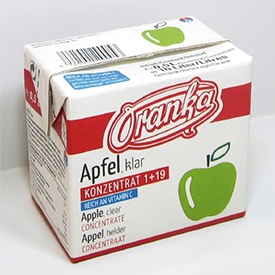 ORANKA Vit. C + Apfel Konzentrat 1+19 für 10 Liter - 