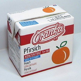 ORANKA Pfirsich + Vit. C Konzentrat 1+19 für 10 Liter - 