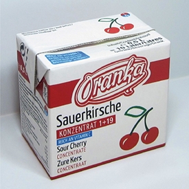 ORANKA Sauerkirsche + Vit. C Konzentrat 1+19 für 10 Liter - 