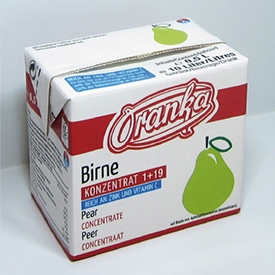 ORANKA Birne + Vit C + Zink, Konzentrat 1+19 - Oranka