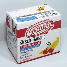 ORANKA Kirsch-Banane + Vit C + Zink Konzentrat 1+19 - Oranka