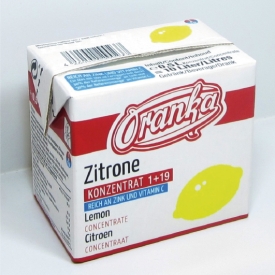 ORANKE Zitrone + Vit C + Zink Konzentrat 1+19 - Oranka