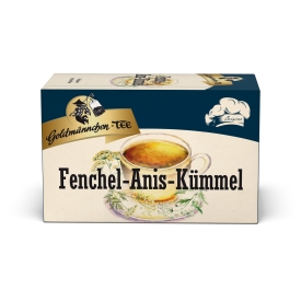 PROFI-Tee Fenchel-Anis-Kümmel, aromaversiegelt - Goldmännchen-Tee