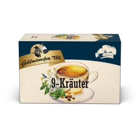 PROFI-Tee 9-Kräuter, aromaversiegelt - Goldmännchen-Tee
