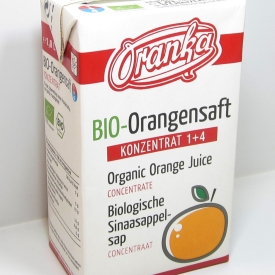 ORANKA BIO-Fruchtsaft Orange Konzentrat 1+4 für 5 Liter  - Oranka