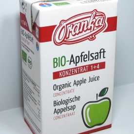 ORANKA BIO-Fruchtsaft Apfel Konzentrat 1+4 für 5 Liter  - Oranka