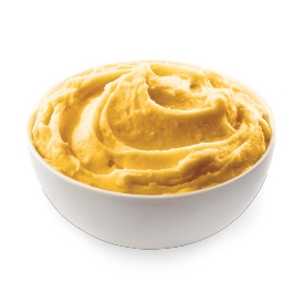 Kartoffelpüree mit Kichererbsen  - 