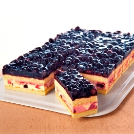 Heidelbeer Buttermilch Schnitte  - 