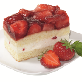 Erdbeere-Buttermilch-Schnitte - 