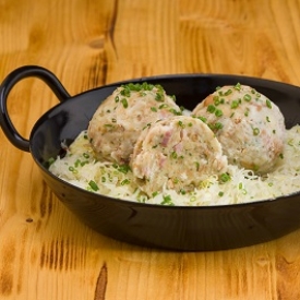 Jausenknödel mit Speck 80 gr. - Engel Premium Frost