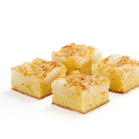 Apfel-Mandel Blechkuchen - 